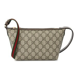 Gucci Brown Ophidia leather Crossbody GG shoulder bag Supreme